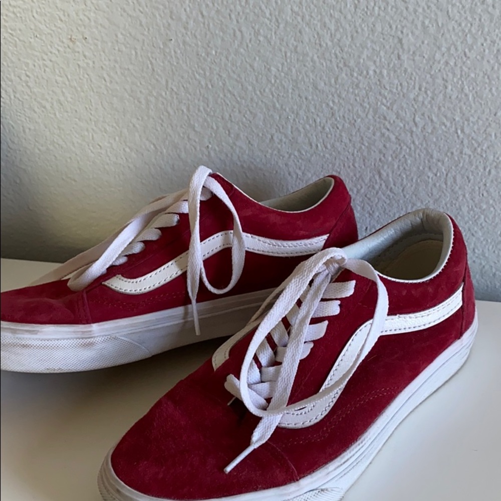 Red Old Skool Vans